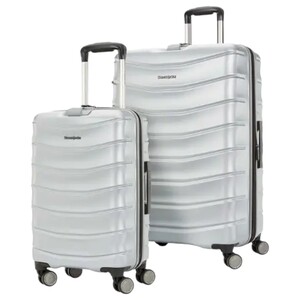 Samsonite Amplitude Hardside Set Silver 2 Pieces
