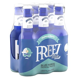 Freez Mix Carbonated Drink Blue Hawai 275Ml X6