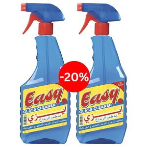 Spartan Easy Glass Cleaner With Trigger 825Ml X2 -20%