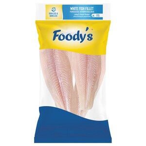Foody's	Frozen Pangasius Fish Fillet 30% 1Kg