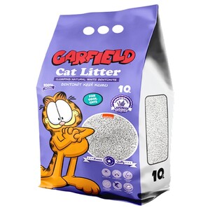 Garfield Cat Litter Clumping Lavender Scented 10L
