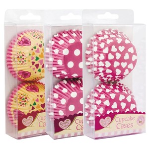 Queen Of Cakes Cupcakes Cases Floral 72 Pieces
