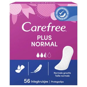 Carefree Pantyliners Original 56 Pads