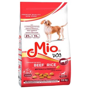 Mio Dog Food Beef & Rice Adult 15Kg