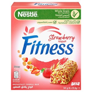 Fitness Bar Strawberry 23.5G X6