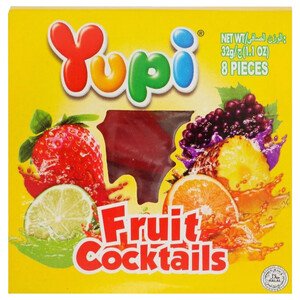 Yupi Fruit Cocktail Gummies 8 Pieces 32G