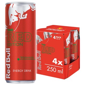 Red Bull Energy Drink The Red Edition Watermelon 250Ml X4