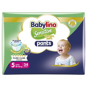Babylino Pants Unisex Eco N'5 10-16Kg 34 Pieces