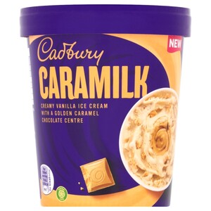 Cadbury Caramilk Ice Cream Tub 480Ml