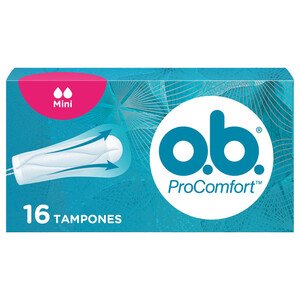 O.B. Pro Comfort Tampons Mini 16 Pieces