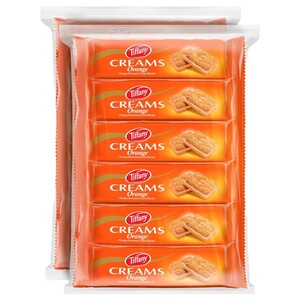Tiffany Creams Orange Biscuits 84G X12