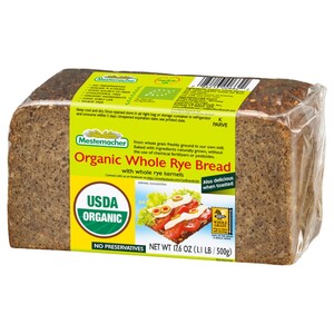 Mestemacher Whole Rye Bread Organic 500G
