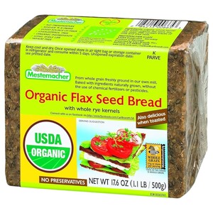 Mestemacher Flax Seed Bread Organic 500G