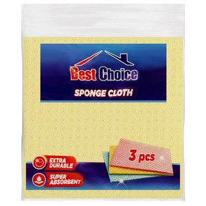 Best Choice Sponge Cloth 3 Pieces