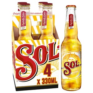 Sol Beer Bottle Nrb 33Cl X4