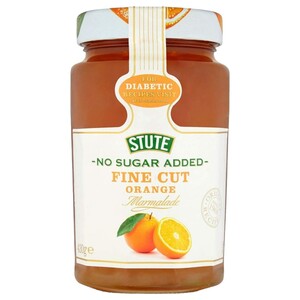 Stute Diabetic Fine Cut Orange Extra Marmalade Jar 430G