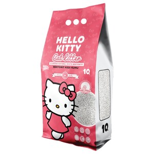 Hello Kitty Cat Litter Clumping Baby Powder Scented 10L