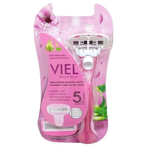Viel 5 Blades Lady Razors Pink