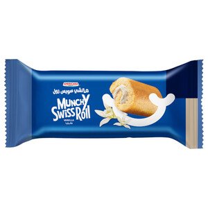 Americana Munchy Cake Roll Filled With Vanilla Cream 20G