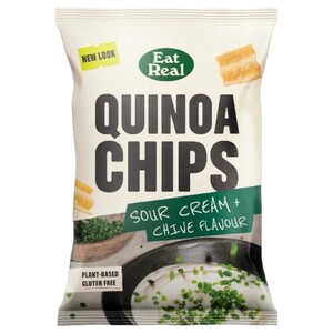 Eat Real Quinoa Chips Sour Cream & Chive 90G
