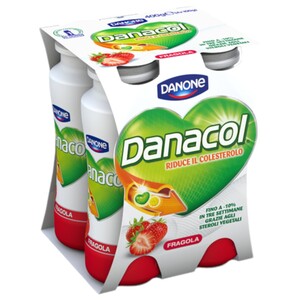 Danone Danacol 1.1% Fragola 100G X4