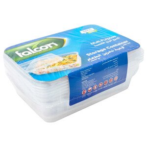 Falcon Multipurpose Storage Container With Lid 5 Pieces