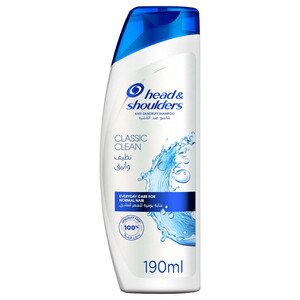 Head & Shoulders Classic Clean Anti-Dandruff Shampoo For Normal Hair 190Ml