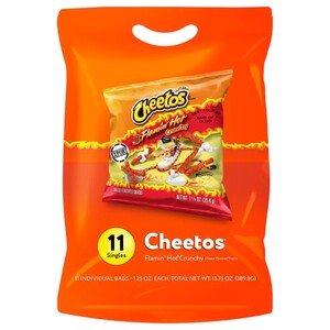Cheetos Flamin Hot Crunchy 35.4G X11