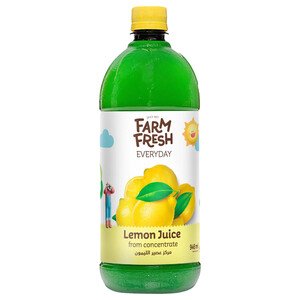 Farm Fresh Concentrated Lemon Juice 946Ml