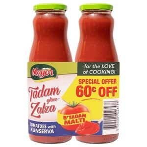 Mayor Tadam Ghaz-Zalza 2 Pieces 710Ml
