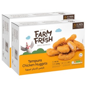 Farm Fresh Tempura Chicken Nuggets 400G X2
