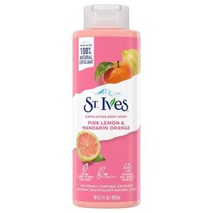 St. Ives Exfoliating Body Wash With Pink Lemon & Mandarin Orange 473Ml