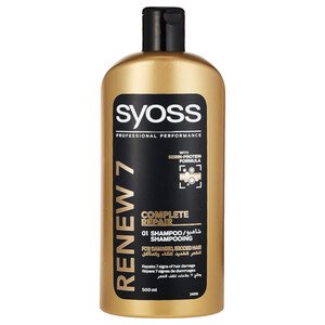 Syoss Renew 7 Complete Repair Shampoo For Damaged & Eroded Hair 500Ml