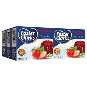 Foster Clark's Jelly Strawberry 85G X6