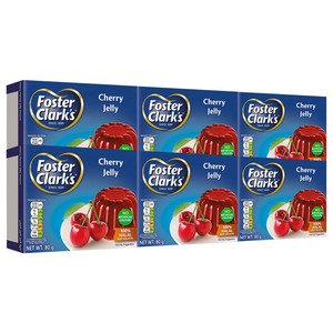 Foster Clark's Cherry Jelly 85G X6