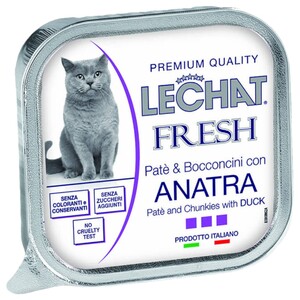 Le Chat Fresh Pate And Chunkies With Duck 100G