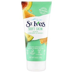 St. Ives Soft Skin Exfoliating Scrub With Avocado & Honey Extracts 170G