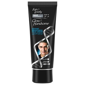Fair & Lovely Glow & Handsome Instant Brightness Face Cream For Men 100G