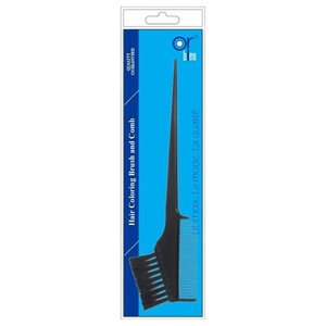 Or Bleu Black Hair Coloring Brush & Comb