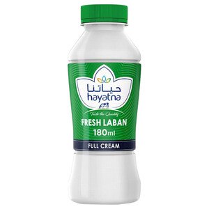 Hayatna Fresh Laban Full Cream 180Ml