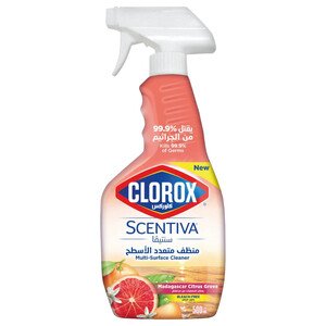 Clorox Scentiva Multi-Surface Liquid Cleaner Spray Madagascar Citrus Grove Scent 500Ml