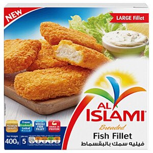 Al Islami Frozen Breaded Fish Fillet 400G