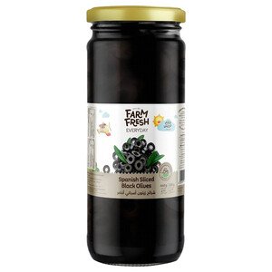 Farm Fresh Spanish Sliced Black Olives 230G