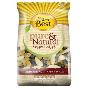Best Pure & Natural Raisin & Nut 150G