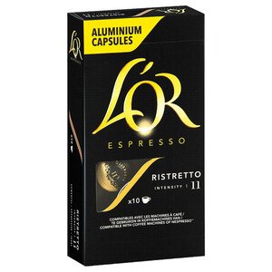 L'or Espresso Ristretto Espresso Coffee Capsules 10 Pieces