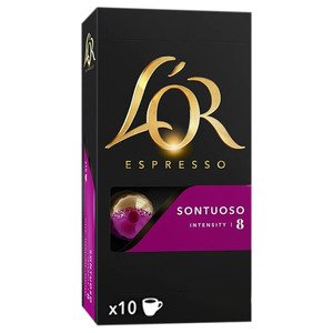 L'or Sontuoso Espresso Coffee Capsules 10 Pieces