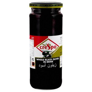 Crespo Whole Black Olives In Brine 280G