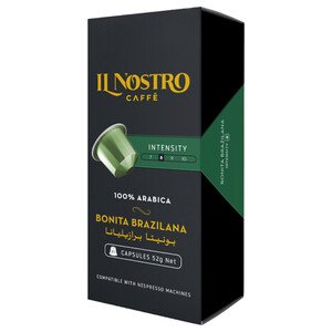 Il Nostro Caffe Bonita Brazilian Arabica Coffee Capsules 10 Pieces