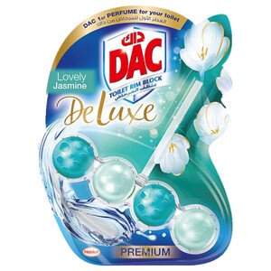 Dac Deluxe Toilet Rim Block Lovely Jasmine Scent 50G