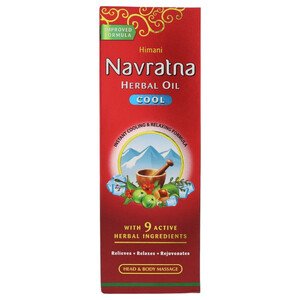 Himani Head & Body Massage Oil Navratna Cool Herbal 100Ml